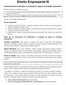 Trabalho Direito Empresarial