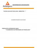 A PRODUÇÃO INTERDISCIPLINAR: “O EXERCÍCIO DA PROFISSÃO DO PODÓLOGO”