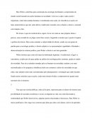 Max Weber Resumo Toque Classico