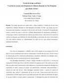 O Controle de Acesso Auto Organizável e Robusto Baseado em Nós Delegados para Redes Ad hoc