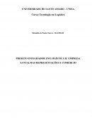 O PROJETO INTEGRADOR EM LOGÍSTICA II: EMPRESA SANTALMAS REPRESENTAÇÕES E COMÉRCIO