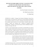 RESUMO EXPANDIDO SOBRE O ESTUDO “A PAISAGEM COMO ELEMENTO DA IDENTIDADE E RECURSO PARA O DESENVOLVIMENTO” DE ZORAN ROCA JOSÉ ANTÓNIO OLIVEIRA