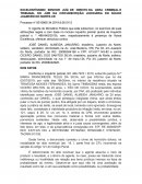 O EXCELENTÍSSIMO SENHOR JUÍZ, DE DIREITO DA VARA CRIMINAL E TRIBUNAL DO JÚRI DA CIRCUNSCRIÇÃO JUDICIÁRIA DO NÚLEO JUAZEIRO DO NORTE-CE