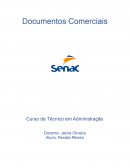 OS DOCUMENTOS COMERCIAIS