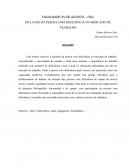 A INCLUSÃO DA PESSOA COM DEFICIÊNCIA NO MERCADO DE TRABALHO