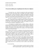 Os Usos das Mídias Para a Legitimação dos Discursos Religiosos