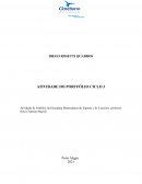 Atividade de Portfólio da Disciplina Biomecânica do Esporte e do Exercício professor Servio Antonio Bucioli