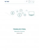 TRABALHO FINAL - MATEMATICA FINANCEIRA