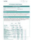 A Contabilidade Financeira