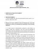 Fichamento Teoria Crítico Estruturalista do Direito Comercial