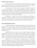 FORMAÇÃO DE PROFESSORES DA EDUCAÇÃO BÁSICA E PRÁXIS DOCENTE