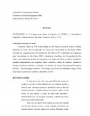 Resenha A língua como objeto da Linguística – Antônio Vicente Pietroforte