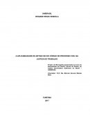 A APLICABILIDADE DO ARTIGO 523 DO CÓDIGO DE PROCESSO CIVIL NA JUSTIÇA DO TRABALHO