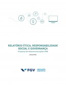 O RELATÓRIO ÉTICA, RESPONSABILIDADE SOCIAL E GOVERNANÇA