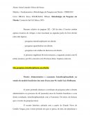 Os Fundamentos e Metodologia da Pesquisa em Direito