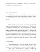 EXCELENTÍSSIMO SENHOR DOUTOR JUIZ DE DIREITO DA 1ª VARA CRIMINAL DA COMARCA DE SÃO JOSÉ DOS CAMPOS