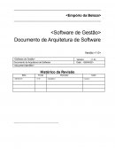 O Documento de Arquitetura de Software