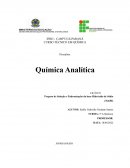 Relatório de Química-Analítica