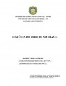 A História do Direito no Brasil