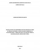 ANÁLISE DO GRAU DE CONHECIMENTO DOS ESTUDANTES DO CURSO DE CIÊNCIAS CONTÁBEIS