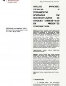 A ANÁLISE FORENSE: TÉCNICAS E FERRAMENTAS APLICADAS EM RECONSTITUIÇÕES DE ATAQUES CIBERNÉTICOS EM AMBIENTES CORPORATIVOS.