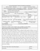 FICHA DE REGISTRO DE ACIDENTE/INCIDENTE DE TRABALHO