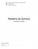 Relatório de Química Constituição da Matéria