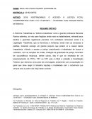 Acesso a justiça comprometido com a reforma trabalhista