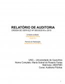 Relatório de Auditoria Pública