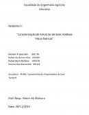 A Caracterização de Amostras de Solo: Análises Físico-Hídricas