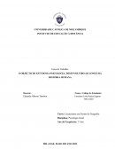 O OBJECTO DE ESTUDO DA PSICOLOGIA, DESENVOLVIDO AO LONGO DA HISTÓRIA HUMANA