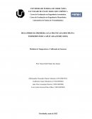 Relatório Medição de Temperatura e Calibração de Sensores