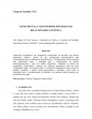 A SAÚDE MENTAL E TRANSTORNOS PSICOSSOCIAIS RELACIONADOS À ESTÉTICA