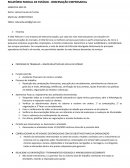 O RELATÓRIO PARCIAL DE ESTÁGIO OBSERVAÇÃO EMPRESARIAL