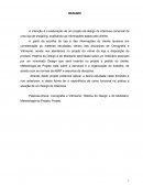 A Cenografia e Vitrinismo; História do Design e do Mobiliario; Metodologia do Projeto; Projeto