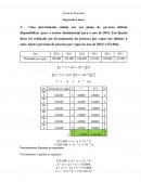 Lista de Exercicios Regressão Linear