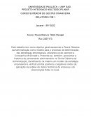 PROJETO INTEGRADO MULTIDISCIPLINAR CURSO SUPERIOR GESTÃO FINANCEIRA RELATÓRIO