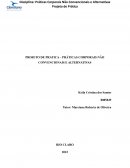 O PROJETO DE PRATICA – PRÁTICAS CORPORAIS NÃO CONVENCIONAIS E ALTERNATIVAS