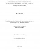 DETERMINAÇÃO DO DIAGRAMA DE EQUILÍBRIO DE SISTEMAS CONSTITUÍDOS POR TRÊS SUBSTÂNCIAS