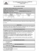 PLANO DE AULA - CELULA 6 ANO