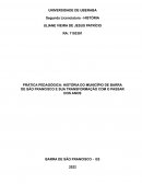 A PRÁTICA PEDAGÓGICA: HISTÓRIA DO MUNICÍPIO DE BARRA DE SÃO FRANCISCO E SUA TRANSFORMAÇÃO COM O PASSAR DOS ANOS