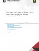 Proposta Para Execução de Laudo Técnico de Inspeção Predial