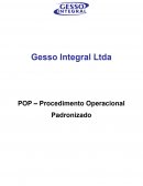 O Procedimento Operacional Padrão