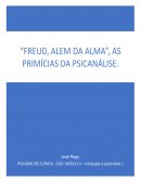 Primeiras Alusões aos Conceitos Psicanalíticos