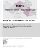 Relatório Turismo Jarinu