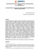 AUDITORIA INTERNA: UMA SOLUÇÃO DE PROBLEMAS PARA EMPRESAS DE MÉDIO E PEQUENO PORTE