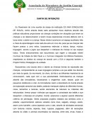 A Carta de Intenções