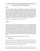 A LUDICIDADE UTILIZADA COMO FERRAMENTA DE INCLUSAO PARA CRIANÇAS COM AUTISMO (TEA).