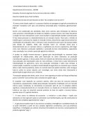 Fichamento do Texto de José Graziano da Silva “Do complexo rural aos CAI's”