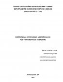 EXPERIÊNCIAS DE RECAÍDA E ABSTINÊNCIA NO PÓS-TRATAMENTO DO TABAGISMO